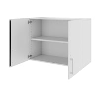 PRO Aufsatzschrank | 2 OH, 800 - 1200 x 740 mm, Soft-Close, Grau