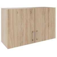 PRO Aufsatzschrank | 2 OH, 800 - 1200 x 740 mm, Soft-Close, Natureiche