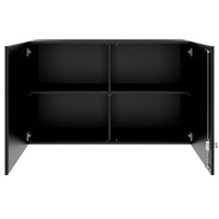 PRO top cabinet | 2 OH, 800 - 1200 x 740 mm, soft close, black