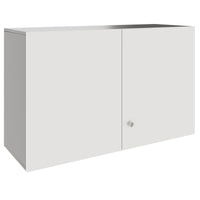 PRO Aufsatzschrank | 2 OH, 800 - 1200 x 740 mm, Soft-Close, Graphit / Weiß