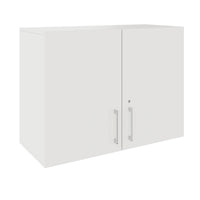 PRO Aufsatzschrank | 2 OH, 800 - 1200 x 740 mm, Soft-Close, Weiß