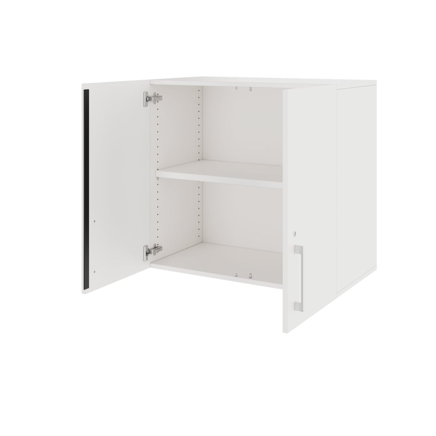 PRO Aufsatzschrank | 2 OH, 800 - 1200 x 740 mm, Soft-Close, Weiß