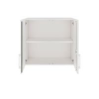 PRO Top Cabinet | 2 OH, 800 - 1200 x 740 mm, morbido -close, bianco