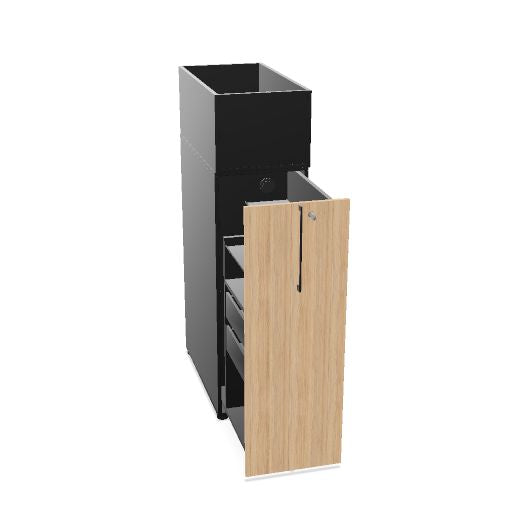 BOXI Apothekerschrank | Innenleben konfigurierbar, 420 x 800-820 x 1200 mm