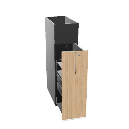 BOXI Apothekerschrank | Innenleben konfigurierbar, 420 x 800-820 x 1200 mm