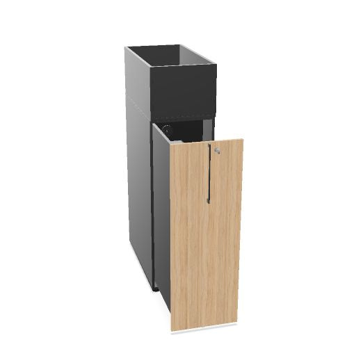 BOXI Apothekerschrank | Innenleben konfigurierbar, 420 x 800-820 x 1200 mm