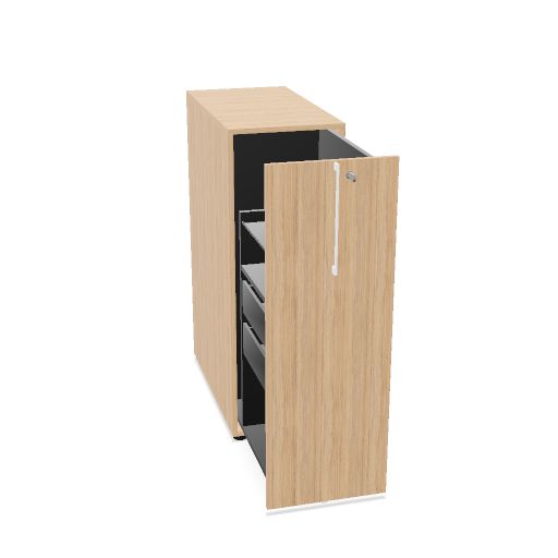 BOXI Apothekerschrank | Innenleben konfigurierbar, 420 x 800-820 x 1200 mm