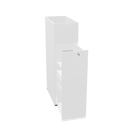 BOXI Apothekerschrank | Innenleben konfigurierbar, 420 x 800-820 x 1200 mm