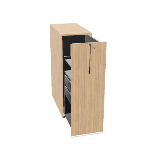 BOXI Apothekerschrank | Innenleben konfigurierbar, 420 x 800-820 x 1200 mm