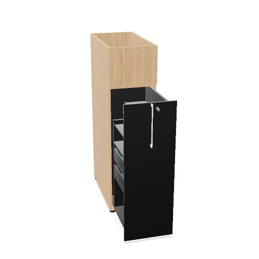 BOXI Apothekerschrank | Innenleben konfigurierbar, 420 x 800-820 x 1200 mm