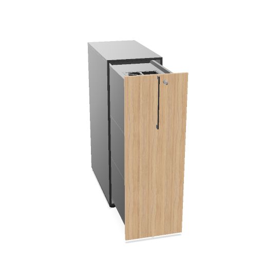 BOXI Apothekerschrank | Innenleben konfigurierbar, mit Stiftablage, 360-420 x 800-820 mm
