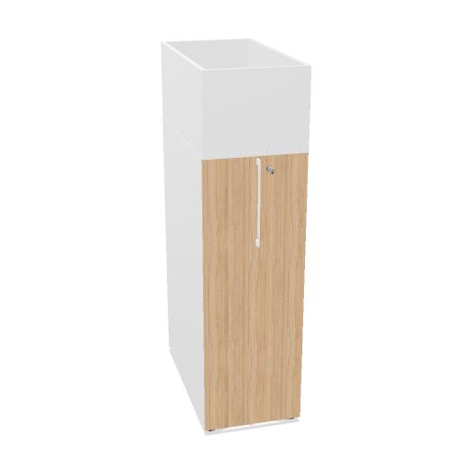 BOXI Apothekerschrank | Innenleben konfigurierbar, mit Stiftablage, 360-420 x 800-820 mm