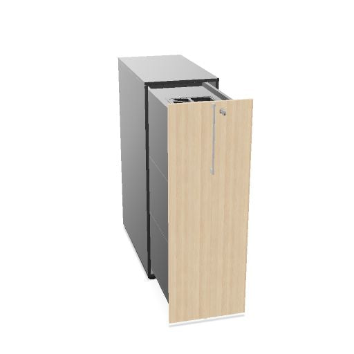 BOXI Apothekerschrank | Innenleben konfigurierbar, mit Stiftablage, 360-420 x 800-820 mm