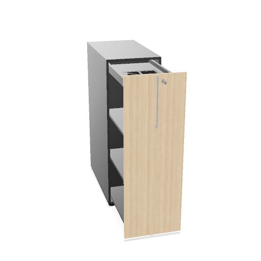 BOXI Apothekerschrank | Innenleben konfigurierbar, mit Stiftablage, 360-420 x 800-820 mm