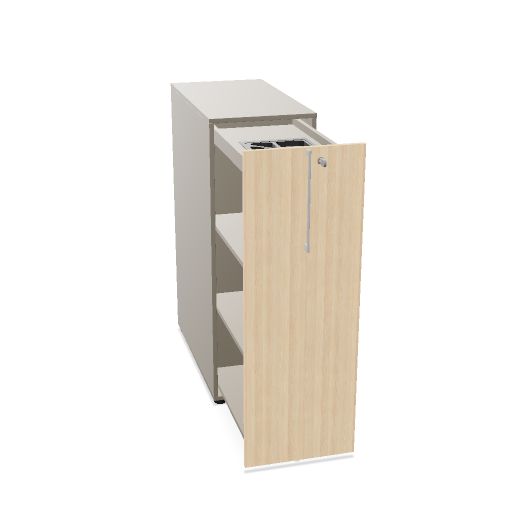 BOXI Apothekerschrank | Innenleben konfigurierbar, mit Stiftablage, 360-420 x 800-820 mm