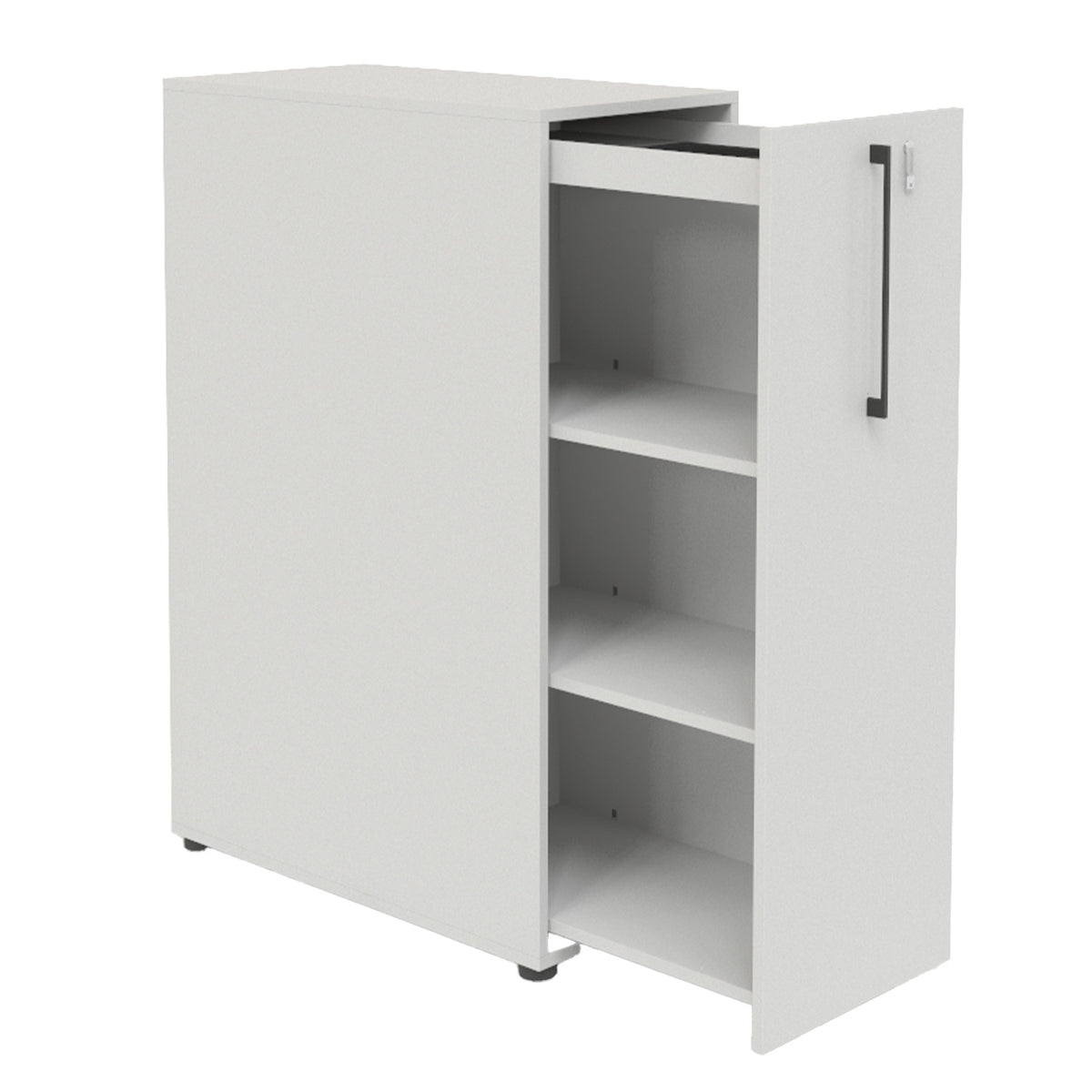 BOXI Apothekerschrank | Innenleben konfigurierbar, mit Stiftablage, 360-420 x 800-820 mm
