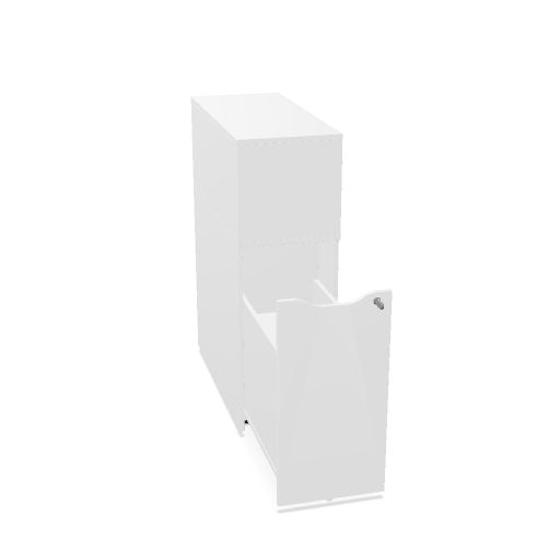 BOXI Apothekerschrank | Innenleben konfigurierbar, mit Stiftablage, 360-420 x 800-820 mm