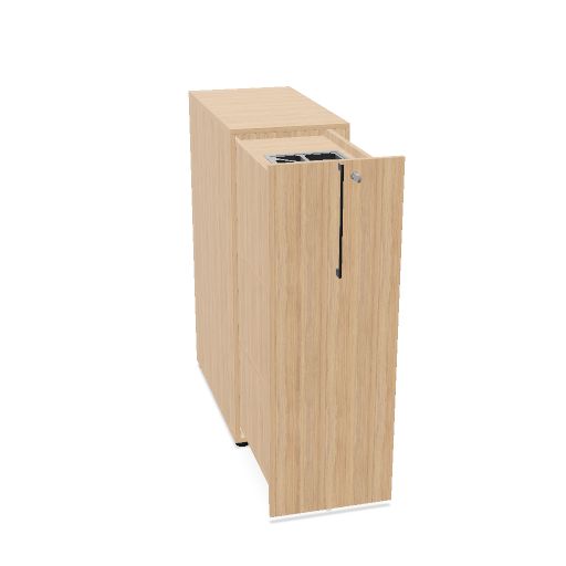 BOXI Apothekerschrank | Innenleben konfigurierbar, mit Stiftablage, 360-420 x 800-820 mm