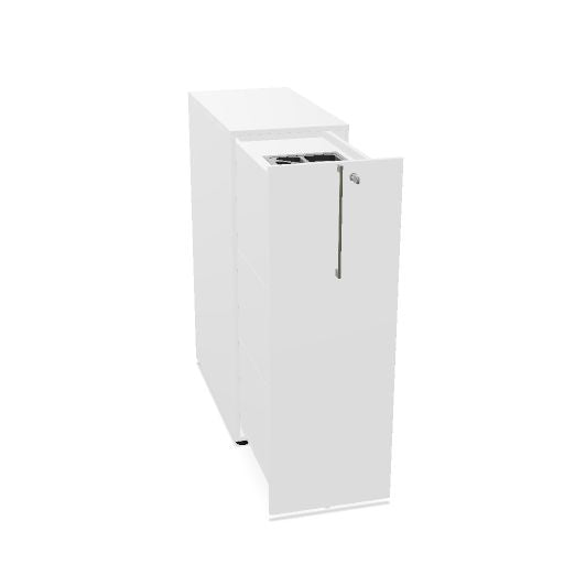 BOXI Apothekerschrank | Innenleben konfigurierbar, mit Stiftablage, 360-420 x 800-820 mm