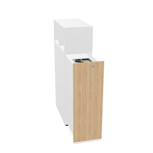 BOXI Apothekerschrank | Innenleben konfigurierbar, mit Stiftablage, 360-420 x 800-820 mm