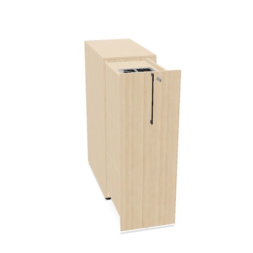 BOXI Apothekerschrank | Innenleben konfigurierbar, mit Stiftablage, 360-420 x 800-820 mm