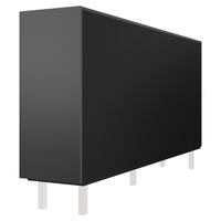 Bralco JET EVO Highboard | 2 oh, 2036 x 460 mm, noir