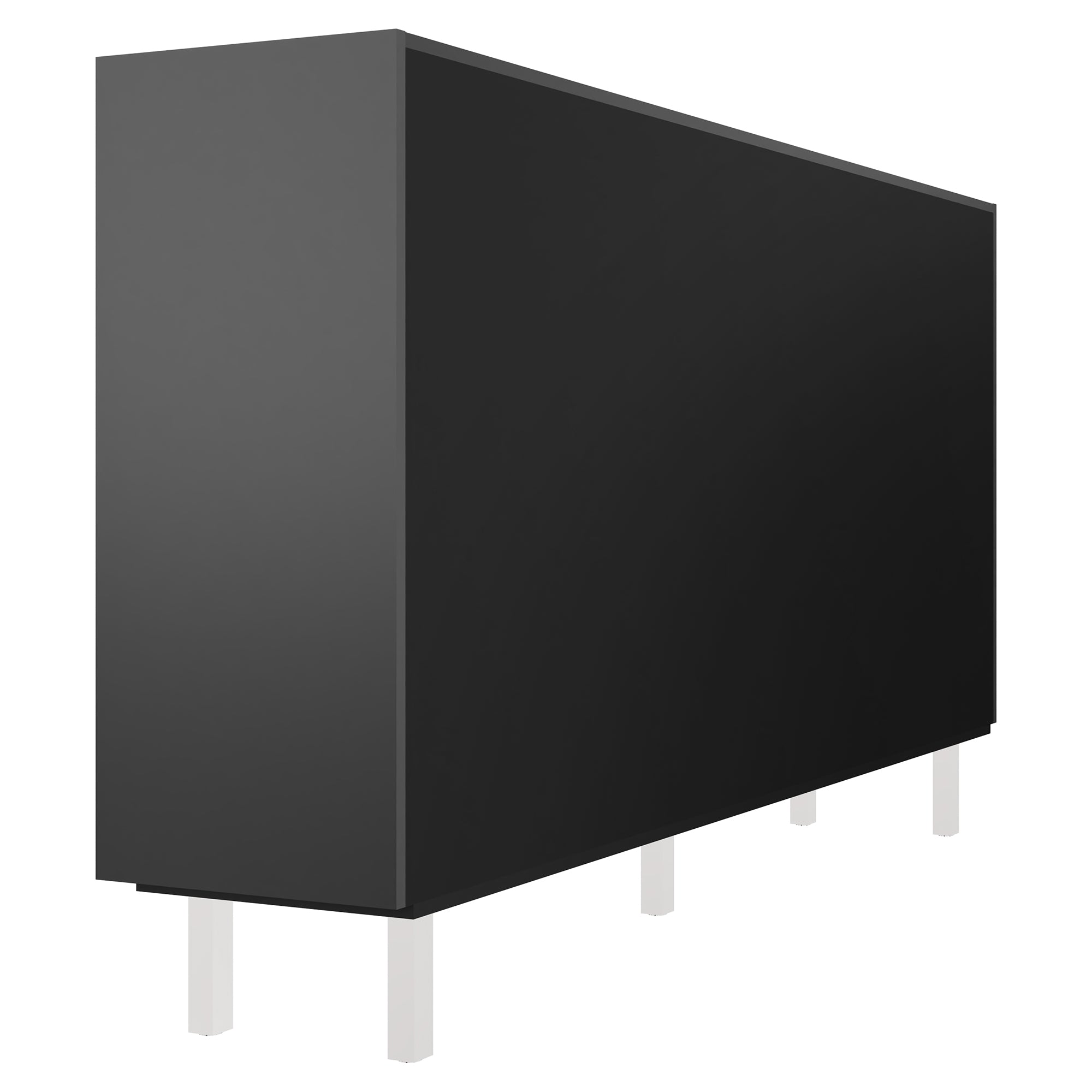 Bralco JET EVO Highboard | 2 oh, 2036 x 460 mm, noir