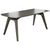 Bralco Rail Conference Table | 1800 - 2400 mm (6-8 persone) | Vero legno, grigio scuro in quercia