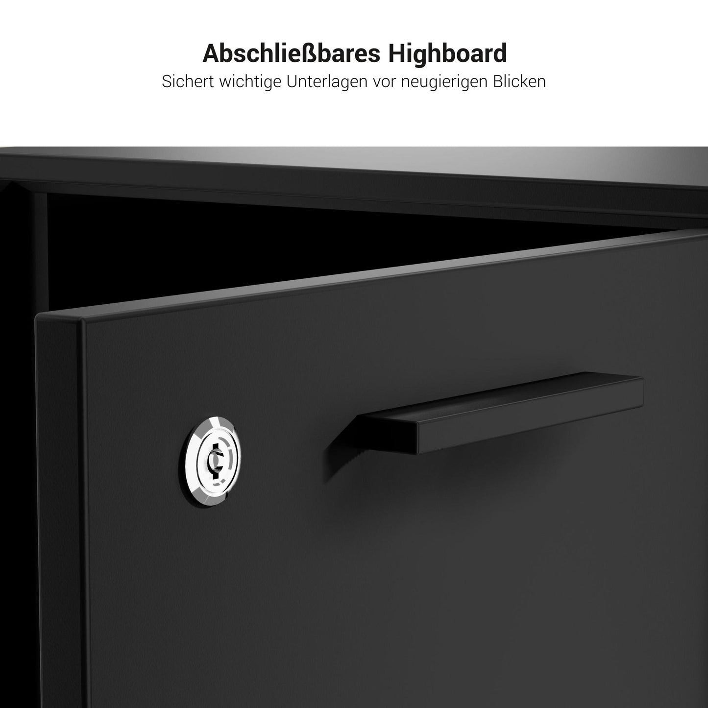 Buffet haut BRALCO RAIL | 2 OH, 1600 x 400 mm, chêne noir