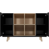 BRALCO RAIL Highboard | 2 OH, 1600 x 400 mm, Eiche Natur