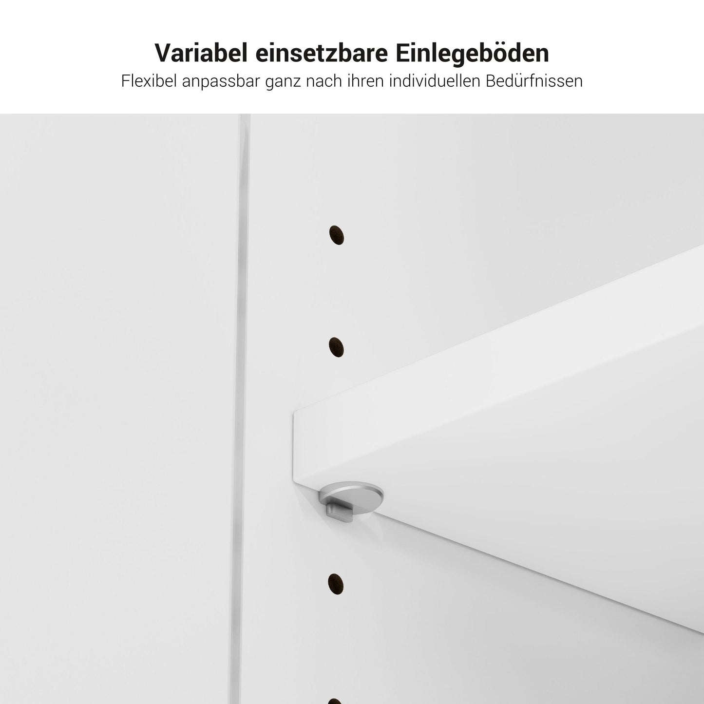Bralco RAIL Highboard | 2 oh, 1600 x 400 mm, chêne noir