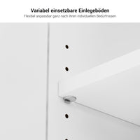 Bralco RAIL Highboard | 2 oh, 1600 x 400 mm, chêne noir