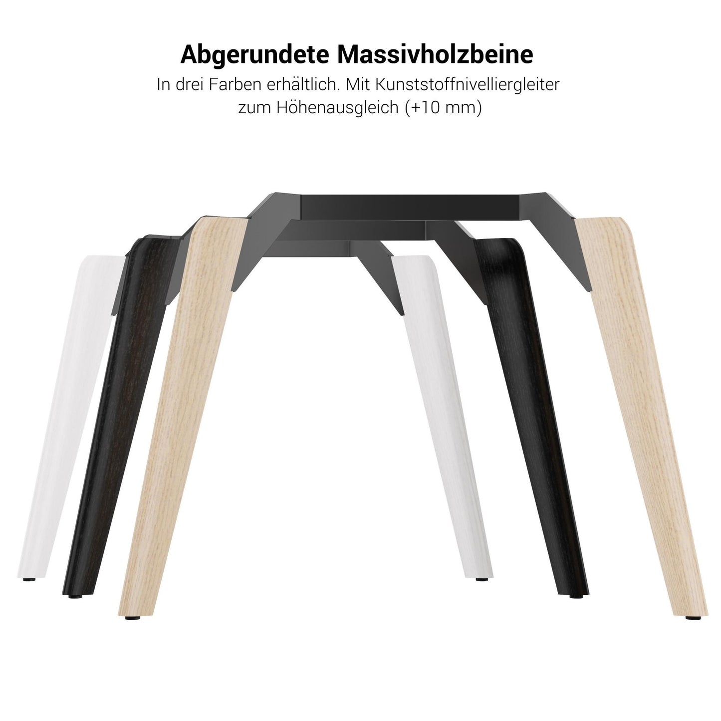 Bralco RAIL Tableau de réunion | Triangulaire, 1794 x 1716 mm (6 personnes), plaque de table en verre