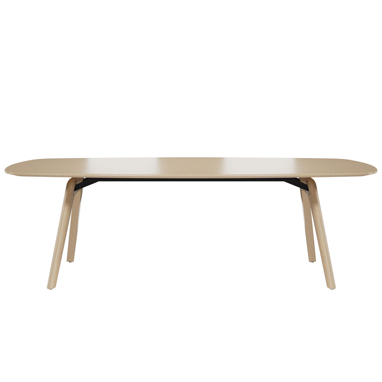 Bralco Rail Conference Table | Forma di avvio 2400 - 2800 mm (8-10 persone) | Vero legno, natura di quercia