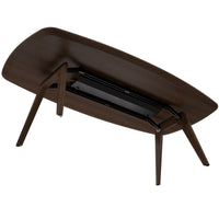 BRALCO RAIL meeting table | Boat shape 2400 - 2800 mm (8 - 10 people) | Real wood, oak tobacco