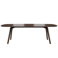 Bralco Rail Conference Table | Forma di avvio 2400 - 2800 mm (8-10 persone) | Vero legno, tabacco da quercia