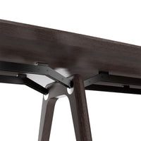 BRALCO RAIL conference table | 3600 x 1200 mm, carbon oak