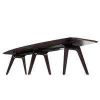 BRALCO RAIL conference table | 3600 x 1200 mm, carbon oak