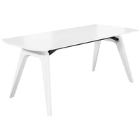 Bralco Rail desk | 1800 - 2400 mm | Real wood, oak white