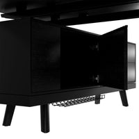 Bralco RAIL Bureau | 1800 - 2400 mm, basboard intégré, bois réel, chêne noir