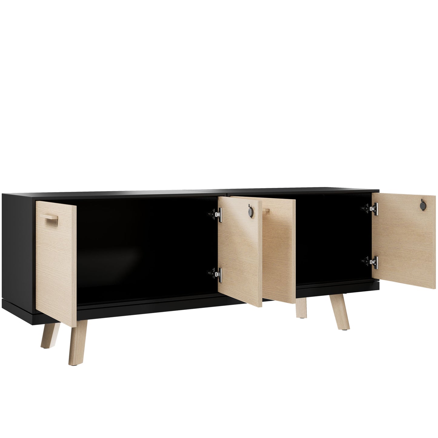 Bralco RAIL Lowboard | 1,5 oh, 1603 x 400 mm, nature de chêne