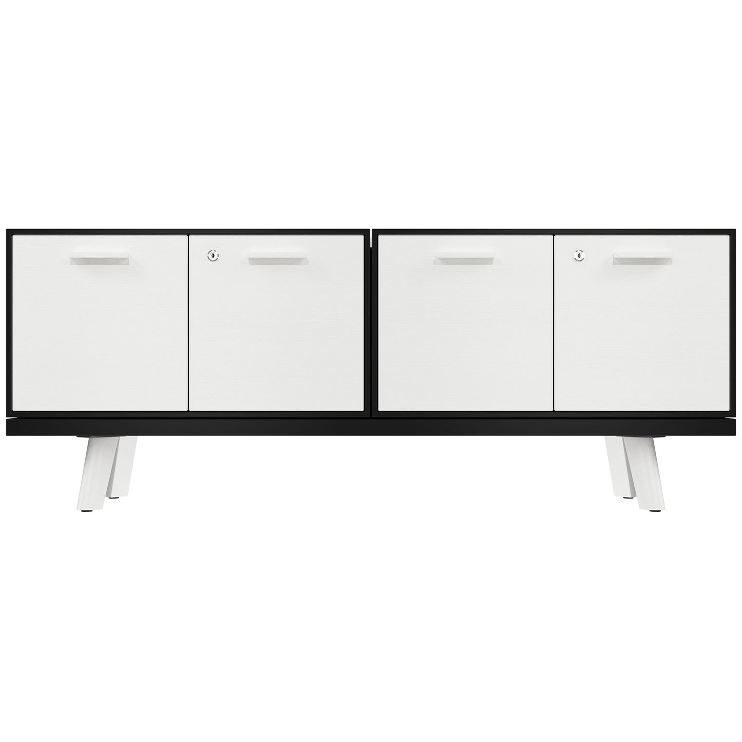 Bralco RAIL Punti di bassa bordo | 1,5 OH, 1603 x 400 mm, bianco di quercia