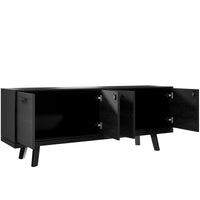 BRALCO RAIL Buffet bas | 1,5 OH, 1603 x 400 mm, chêne noir