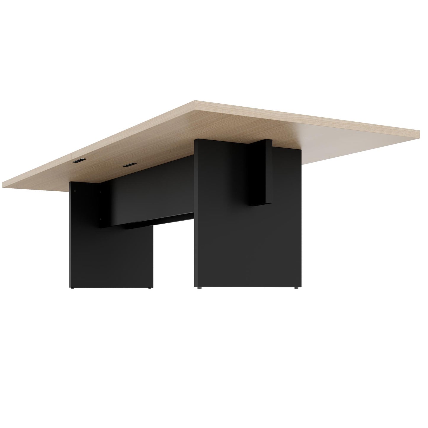BRALCO SILE conference table | 2400 - 4200 mm (6 - 16 people), electrified, oak