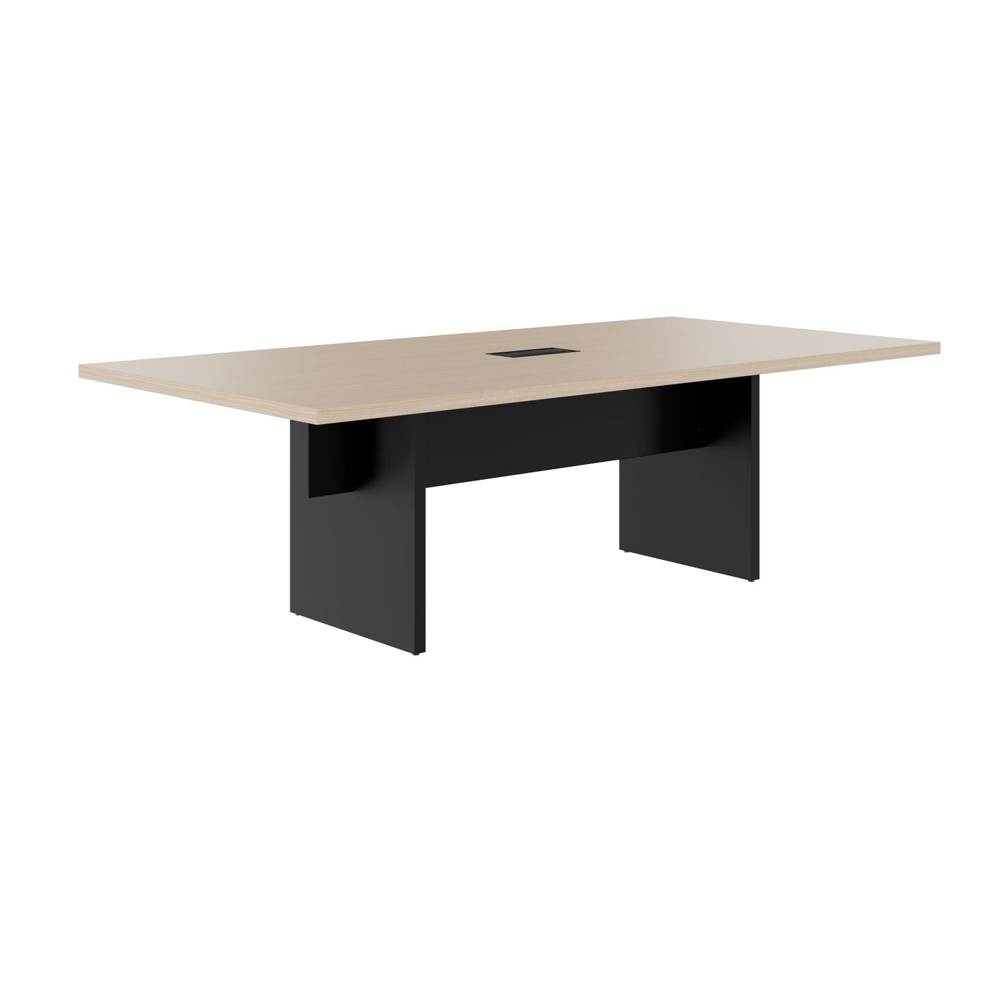 BRALCO SILE conference table | 2400 - 4200 mm (6 - 16 people), electrified, oak