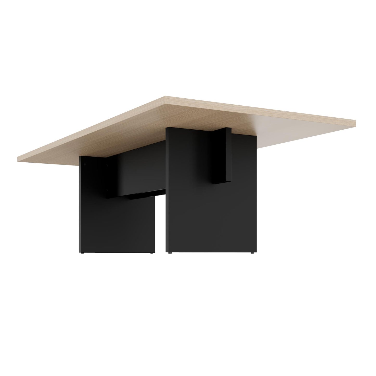 BRALCO SILE conference table | 2400 - 4200 mm (6 - 16 people), electrified, oak