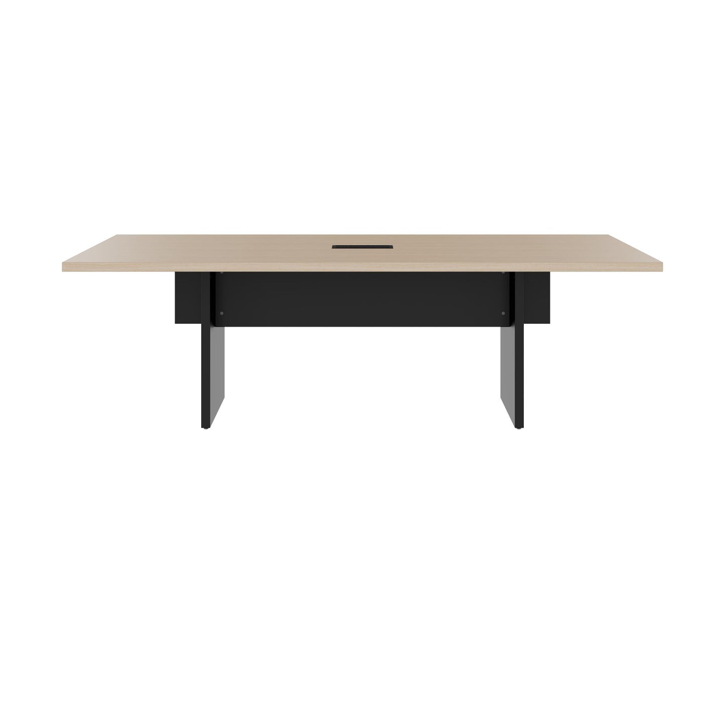 BRALCO SILE conference table | 2400 - 4200 mm (6 - 16 people), electrified, oak