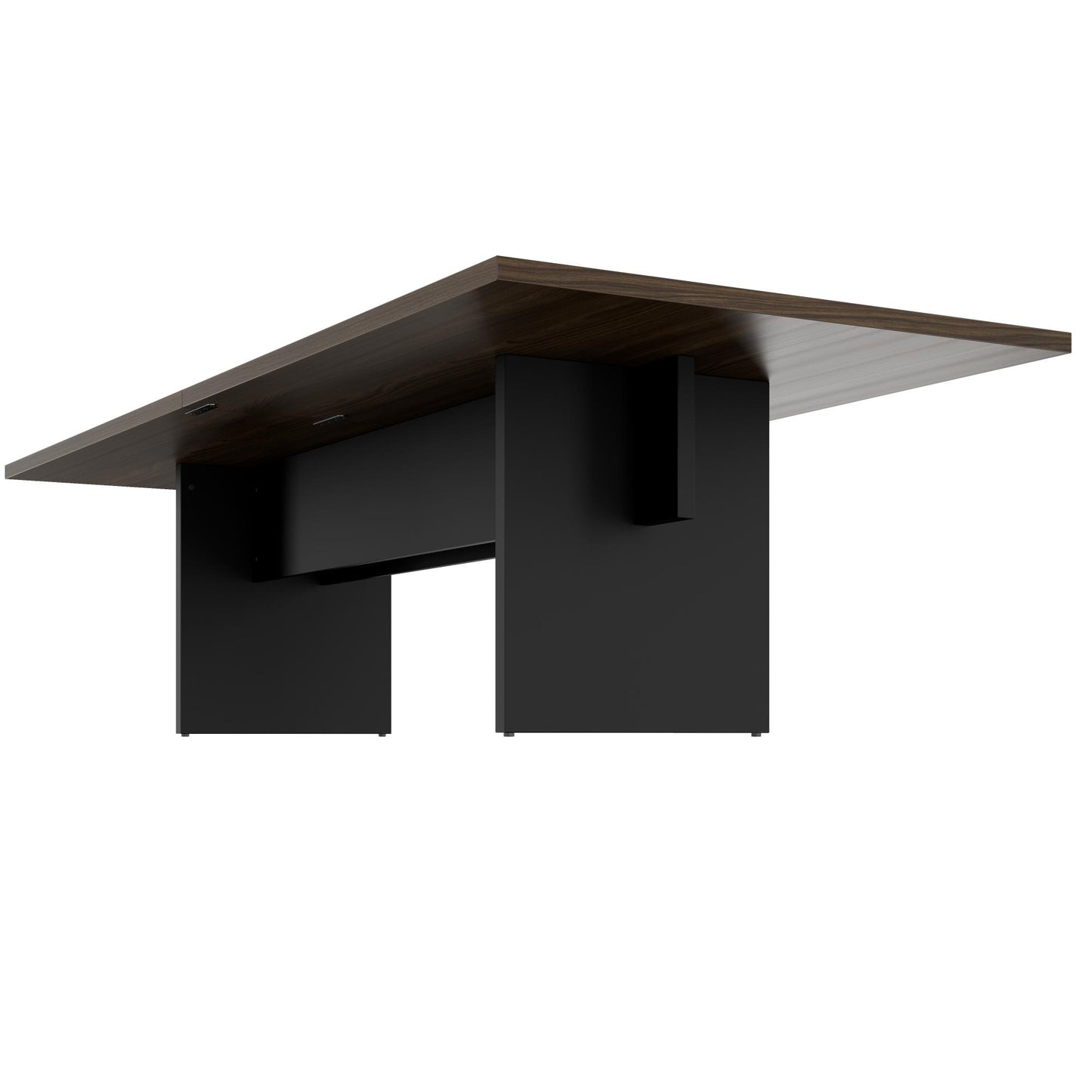BRALCO SILE conference table | 2400 - 4200 mm (6 - 16 people), electrified, walnut