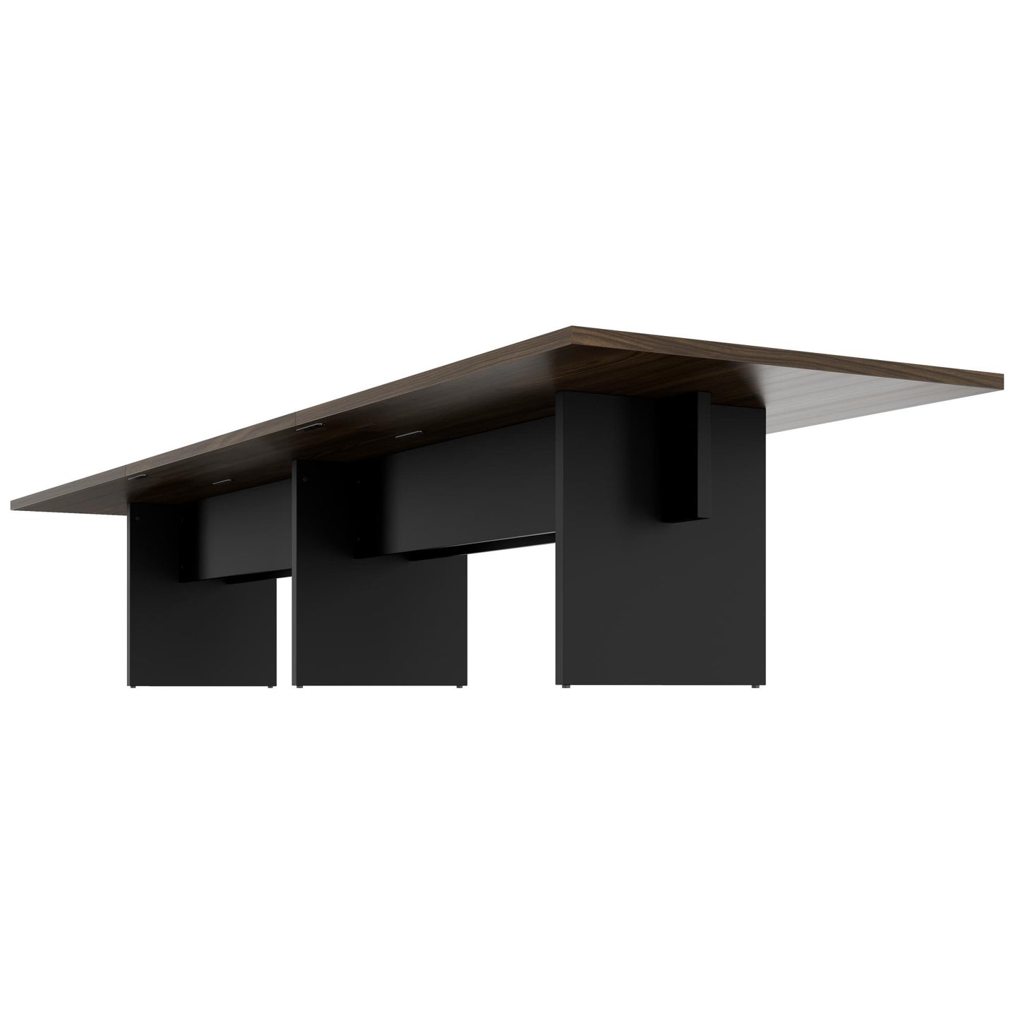 BRALCO SILE conference table | 2400 - 4200 mm (6 - 16 people), electrified, walnut