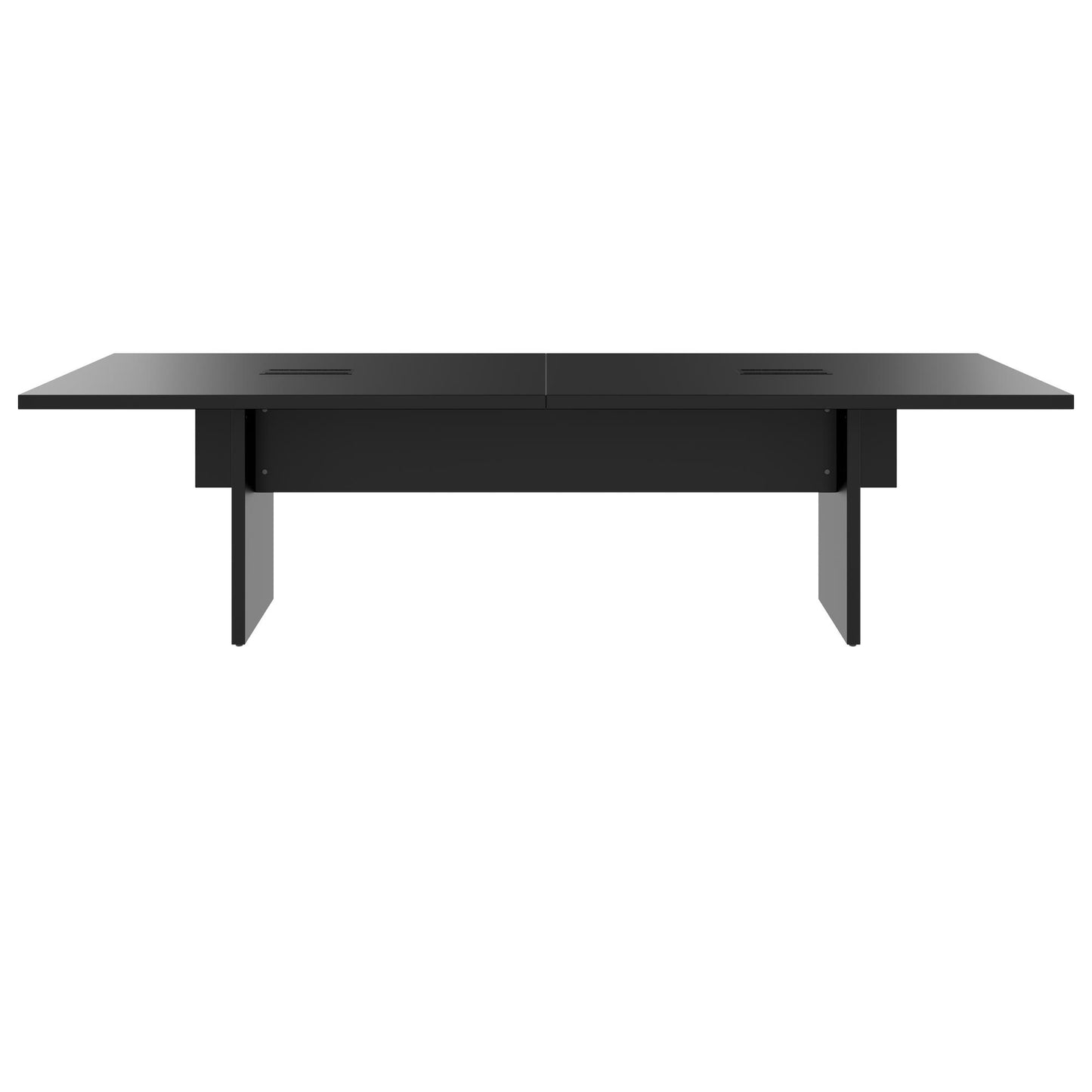 BRALCO SILE conference table | 2400 - 4200 mm (6 - 16 people), electrified, black